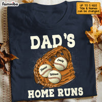Personalized Dad Grandpa Baseball T Shirt MY242 23O53 thumb 1