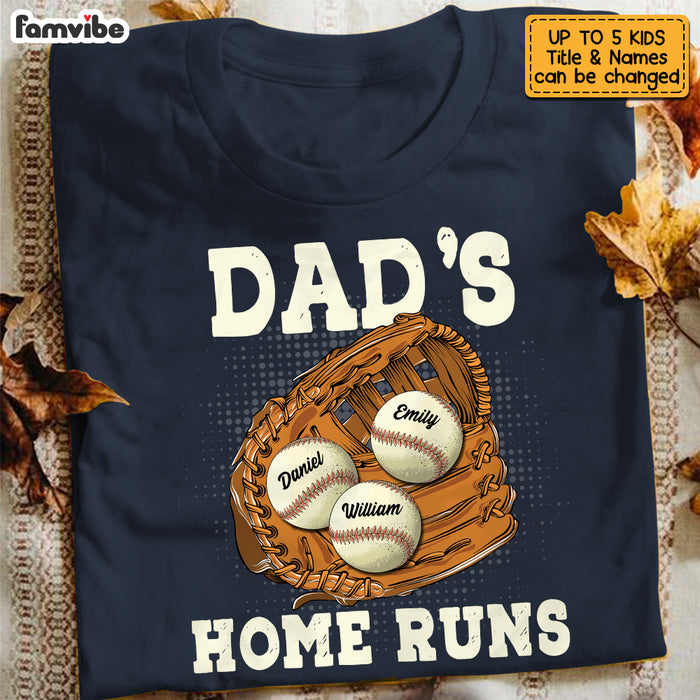 Personalized Dad Grandpa Baseball T Shirt MY242 23O53 1