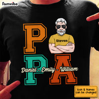 Personalized Dad Grandpa T Shirt MY243 23O53 thumb 1