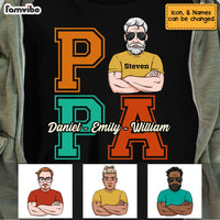 Personalized Dad Grandpa T Shirt MY243 23O53 thumb 1