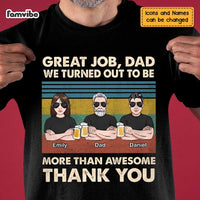 Personalized Dad Thank You T Shirt MY251 O58O47 thumb 1