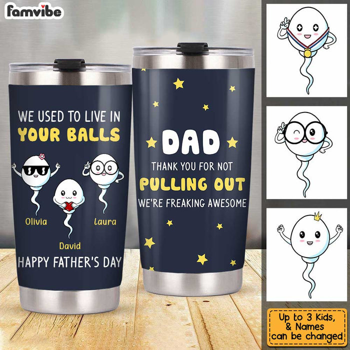 Personalized Dad Funny Steel Tumbler MY261 30O34 1