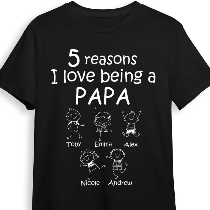 Personalized Grandpa Love Being T Shirt MY243 30O53 1