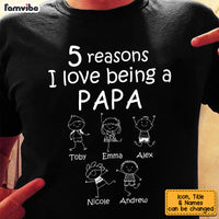 Personalized Grandpa Love Being T Shirt MY243 30O53 thumb 1
