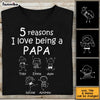 Personalized Grandpa Love Being T Shirt MY243 30O53 1