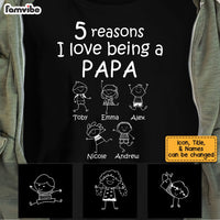 Personalized Grandpa Love Being T Shirt MY243 30O53 thumb 1
