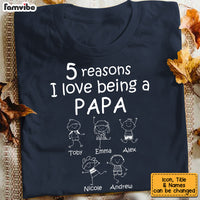 Personalized Grandpa Love Being T Shirt MY243 30O53 thumb 1