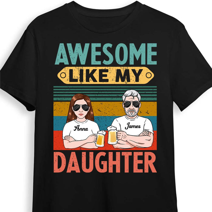 Personalized Dad Grandpa Daughter T Shirt MY251 30O28 1