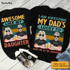 Personalized Dad Daughter Awesome Matching T Shirt MY252 O58O28 1
