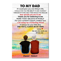 Personalized Dad Grandpa from Daughter Son Poster MY301 O58O53 thumb 1