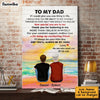 Personalized Dad Grandpa from Daughter Son Poster MY301 O58O53 1