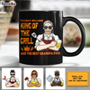 Personalized Dad King Of The Grill BBQ Mug MY92 32O28 1