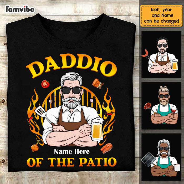 Personalized Dad Grandpa BBQ T Shirt MY262 30O47 1