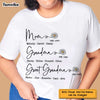 Personalized Mom Grandma Great Grandma Birth Flower T Shirt MY261 23O47 1