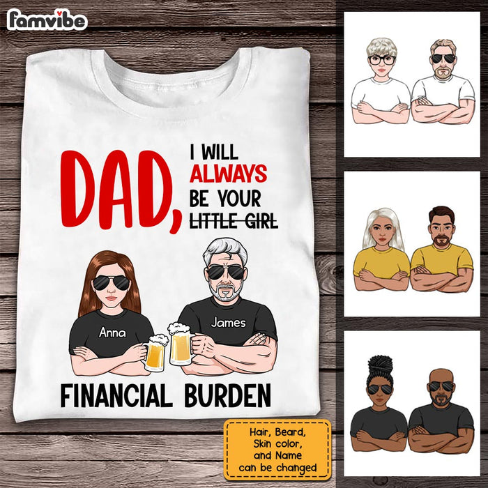 Personalized Dad Grandpa Daughter T Shirt MY273 23O28 1