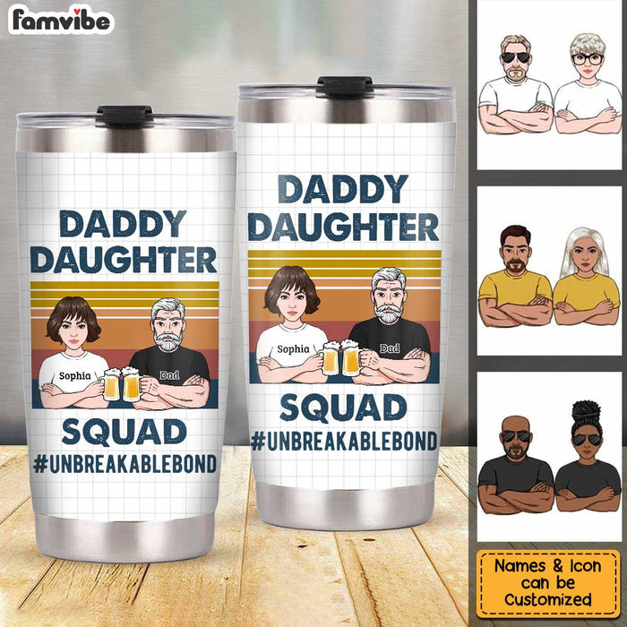 Personalized Dad Daughter Steel Tumbler MY271 31O34 1