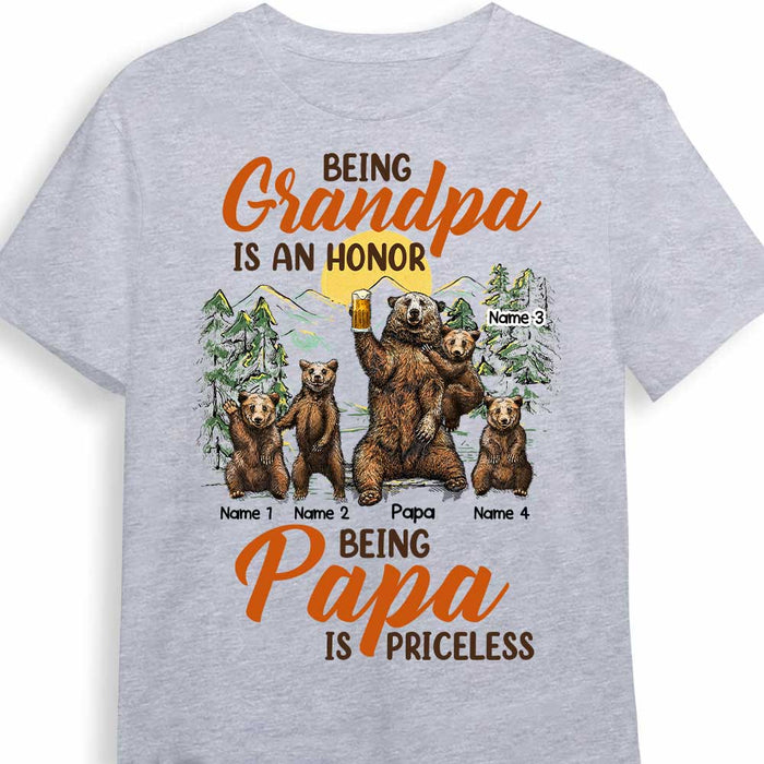 Personalized Grandpa Priceless T Shirt MY314 O58O34 1