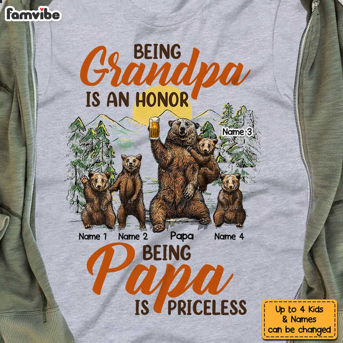 Personalized Grandpa Priceless T Shirt MY314 O58O34 1