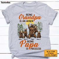 Personalized Grandpa Priceless T Shirt MY314 O58O34 thumb 1