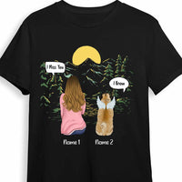 Personalized Dog Mom Memo Talk T Shirt MY303 O58O34 thumb 1