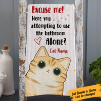 Personalized Cat Bath Towel  DB153 67O57 thumb 1