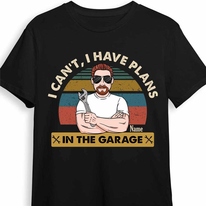 Personalized Dad Grandpa Garage T Shirt MY312 31O34 1