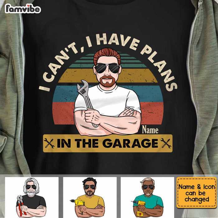 Personalized Dad Grandpa Garage T Shirt MY312 31O34 1