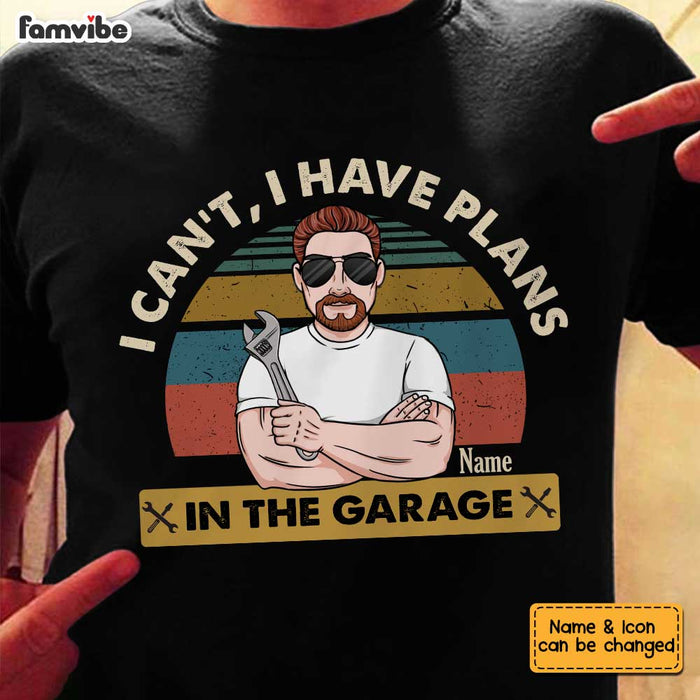Personalized Dad Grandpa Garage T Shirt MY312 31O34 1