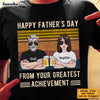 Personalized Dad Happy Father's Day T Shirt MY301 30O34 1