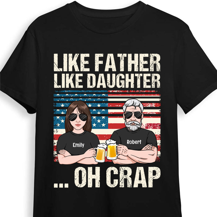 Personalized Dad Grandpa Daughter T Shirt MY304 30O53 1