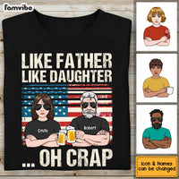 Personalized Dad Grandpa Daughter T Shirt MY304 30O53 thumb 1