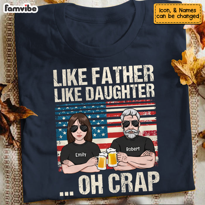 Personalized Dad Grandpa Daughter T Shirt MY304 30O53 1