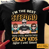 Personalized Stepped Up Dad T Shirt MY313 O58O53 1