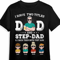 Personalized Stepdad Title T Shirt MY312 O58O47 thumb 1