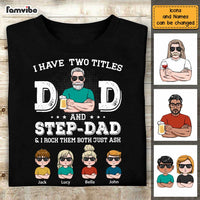Personalized Stepdad Title T Shirt MY312 O58O47 thumb 1