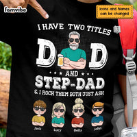 Personalized Stepdad Title T Shirt MY312 O58O47 thumb 1
