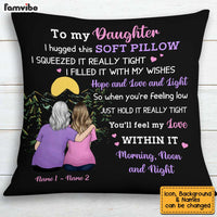 Personalized Mom Grandma Black Pillow MY311 O58O34 thumb 1