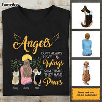 Personalized Dog Memo Black T Shirt JN13 O58O28 thumb 1