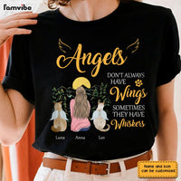 Personalized Cat Mom Memo Black T Shirt JN31 58O28 thumb 1