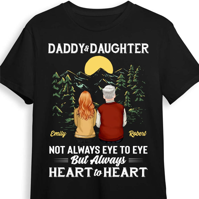 Personalized Dad Heart T Shirt JN22 58O53 1