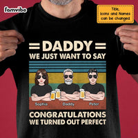 Personalized Dad Grandpa T Shirt JN11 31O47 thumb 1
