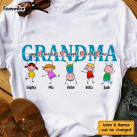 Personalized Mom Grandma Doodle T Shirt MY311 85O47 thumb 1
