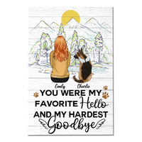 Personalized Dog Mom Poster JN12 32O53 thumb 1