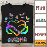 Personalized Blessed Mom Grandma Butterfly T Shirt JN21 85O34 thumb 1