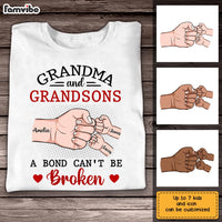 Personalized Grandma A Bond Can't Be Broken T Shirt JN23 85O28 thumb 1