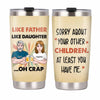 Personalized Dad Steel Tumbler JN13 31O34 1