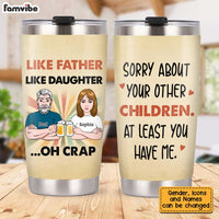 Personalized Dad Steel Tumbler JN13 31O34 thumb 1