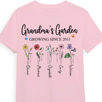 Personalized Grandma Garden T Shirt JN14 30O53 thumb 1