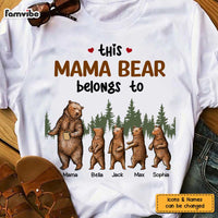 Personalized Mom Grandma Mama Bear T Shirt JN24 85O47 thumb 1