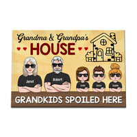 Personalized Grandma Grandpa House Poster JN22 85O53 thumb 1